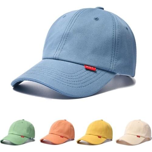 Mens Baseball Cap Snapback Womens Hat Mens Cap For Female Kpop Hip-Hop Summer Hat Cotton Sun Hat BQM119