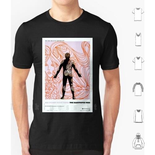 The Illustrated Man 1969 T Shirt DIY Cotton Big Size S-6xl The Illustrated Man Rod Steiger Claire Bloom Ray Bradbury 1969