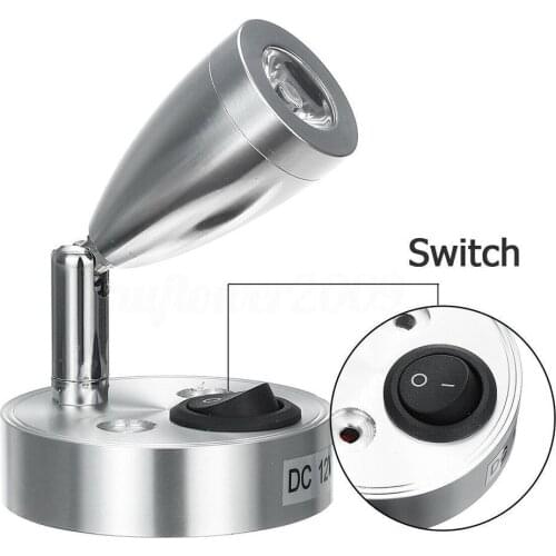 The Decoratieve Lamp For Motorhome Lights New 12V Car Light LED Reading Light Yacht Light Universal Spotlight Wall Light