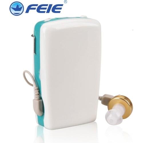Pocket Hearing Aid Sound Amplifier for Severe Hearing Loss Adjustable Wireless Digital Sound Amplifiers Ear S-6B Drop Shipping