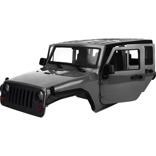 For SCX10 RC Car 313mm Wheelbase for Jeep Body Shell Climbing Off-Road Remote Control Vehicle Accessories Model Parts
