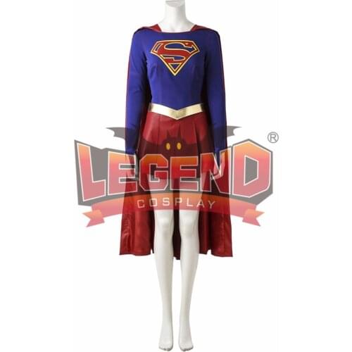 Supergirl Cosplay Costume Kara Zor-El Danvers Costume outfit