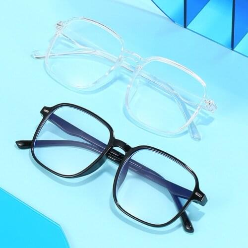11.11 Promot Finished Myopia Anti Blue light Glasses Frame Women Men Fashion Vintage Student Short Sight Nearsighted Eyewear