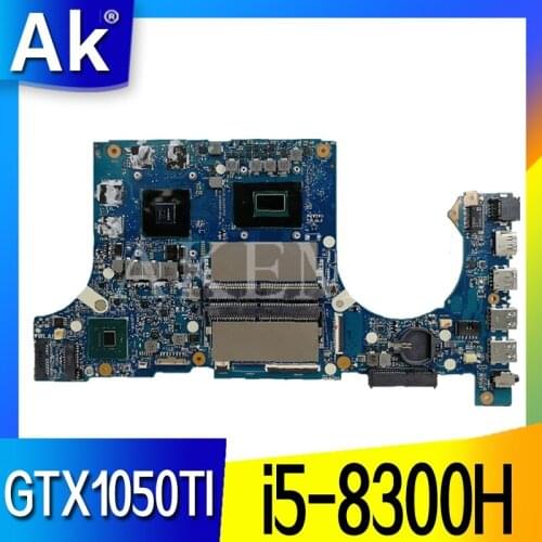Akemy FX505GE Motherboard For Asus TUF Gaming FX505G FX505GE FX505GD 15.6 inch Mainboard i5-8300H GTX 1050TI GDDR5