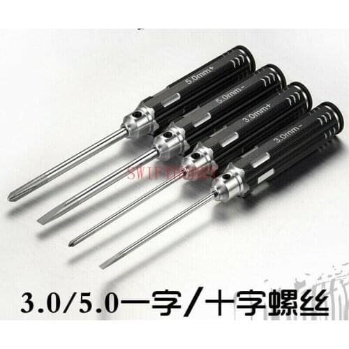 4PCS Maintenance Screwdriver Tool Kit Set 3.0/ 5.0 / for RC Models Car Boat