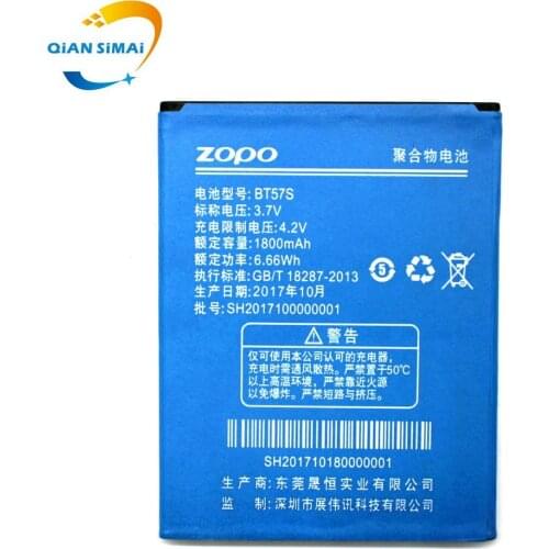 New high quality ZOPO BT57S battery for Zopo 780 6560 ZP780 ZP6560 mobile phone in stock