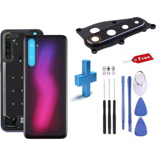 Original Battery Back Cover and Camera Lens Cover for OPPO Realme 6 Pro Free Gift