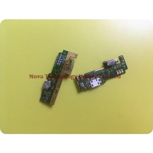 Wyieno 5Pcs/Lot F3311 Charging Port Connector For Xperia E5 F3313 Charger Flex Cable Phone Parts Microphone