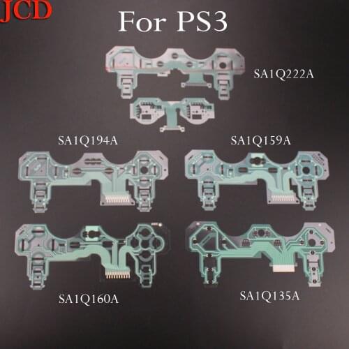 SA1Q222A SA1Q160A SA1Q135A Ribbon Circuit Board PCB Contact Pad flex cable for PS3 Controller Repair part SA1Q194A SA1Q159A