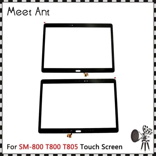 High Quality 10.5" For Samsung Galaxy Tab S 10.5 LTE SM-800 T800 T805 Touch Screen Digitizer Sensor Front Outer Glass Lens Panel