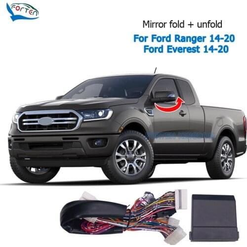 Forten Kingdom Car Side Rear Mirror Folding Module For Ford Everest 2016-2018 Rear View Mirror fold unfold
