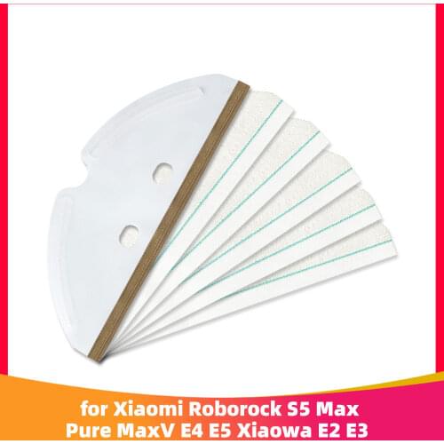 Disposable Mop Cloth Rag Spare Parts for Xiaomi Roborock S5 Max S6 Pure MaxV E4 Robot Vacuum Cleaner Accessories