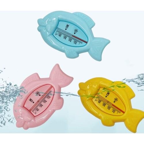 Dudu Bear Fish-shaped Bath Water Thermometer Baby Swimming Measurement Water Temperature Thermometer Children Bath Thermometer