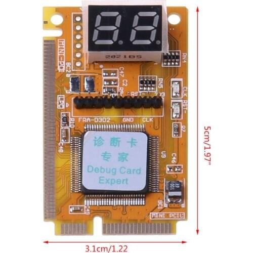 3 in 1 PCI/PCI-E/LPC Mini PC Laptop Analyzer Tester Module Diagnostic Post Test Card Electronic PCB Board LED Display 37MB