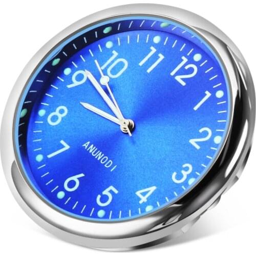 Universal Car Clock Auto Accessories For vw gol ford passat b6 fiat stilo jeep compass 2018 peugeot 208 ix35