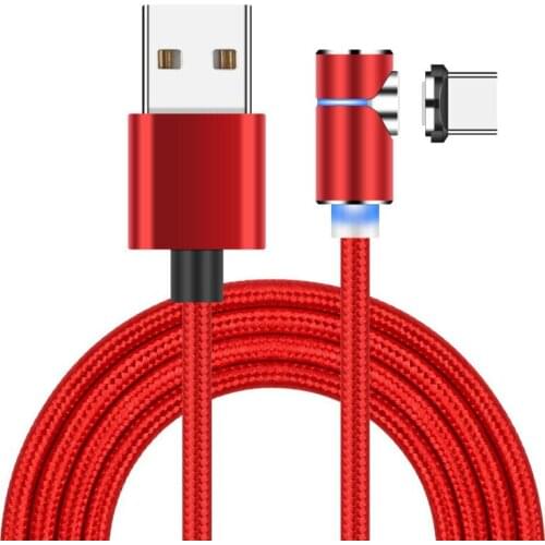 Rotation Magnetic Cable Micro USB Charger For iphone Samsung Xiaomi Magnet Charger Fast Charging Phone Cord