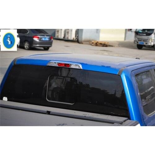 Yimaautotrims New Style For Ford F150 2015 2016 2017 2018 ABS High Top Position Brake Light Park Lamp Cover Trim 1 Pcs