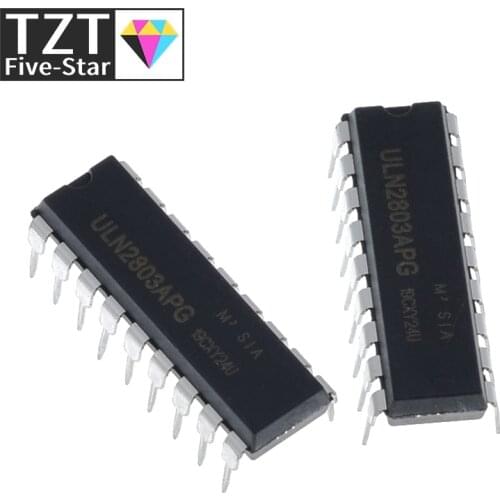 10pcs ULN2803APG ULN2803 ULN2803A ULN2803AP DIP-18 ULN2803AN Darlington Transistors new original