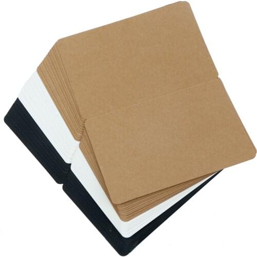 12Sheets 18.7*15cm Greeting Card Kraft Paper Postcard Vintage Blank Postcards DIY Hand Painted Graffiti Message Card Wholesale