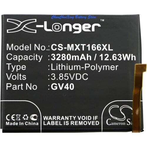 Cameron Sino 3280mAh Battery GV40, SNN5968A for Motorola Moto Z Droid Force, Moto Z Force, Moto Z Force Droid, XT1650-02