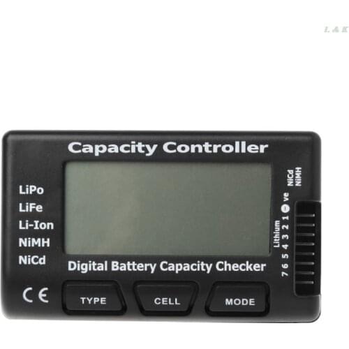 Digital Battery Capacity Checker RC CellMeter 7 For LiPo LiFe Li-ion NiMH Nicd M10 dropship