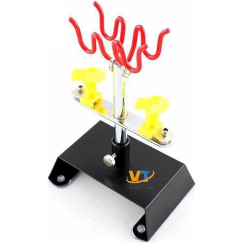 High-Quality Airbrush Holder with Suction Cups Hold Up 4 Paint Guns for Airbrush Balance on Air Compressor