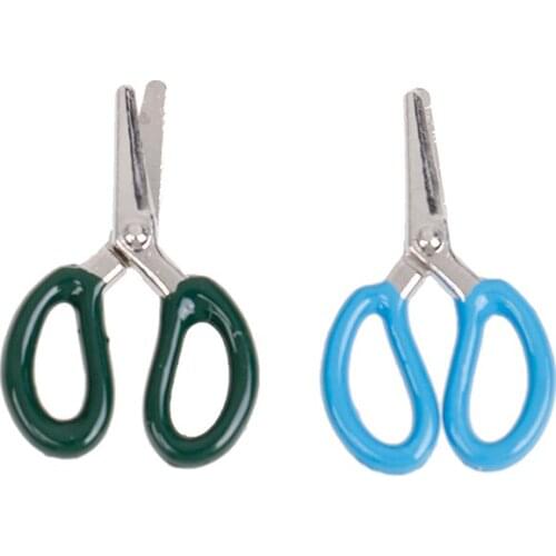 Simulation Scissors Miniature Dolls House Furniture 1:12 Dollhouse Dolls Accessorie