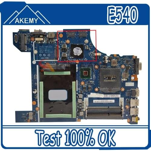 Laptop motherboard For LENOVO Thinkpad E540 AILE2 NM-A161 SR17D N15S-GT-S-A2 PGA947 Mainboard