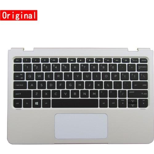NEW for HP X2 DETACHABLE 10-P KEYBOARD PALMREST TOUCHPAD wit cover 907681-001