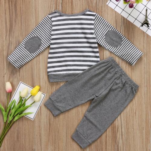 Pudcoco New Newborn Baby Girls Boy Top T-shirt Shirt Long Pants Clothes Outfits Set 2020 Baby Clothing
