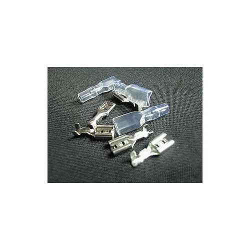 400pcs 6.3mm Crimp Terminal Female Spade Connector + Case