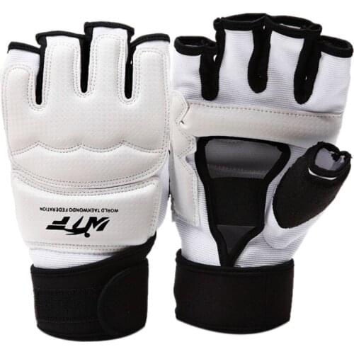 Taekwondo Glove Half Finger Boxing Gloves Punching Sand Bag Training Protective Glove For Fitness Hand Protective Equipment