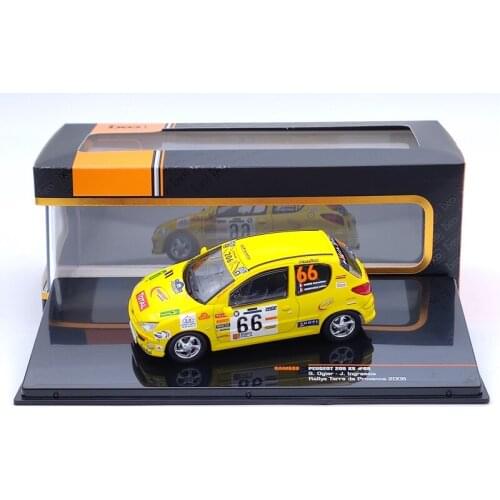 1:43 IXO For P~geot 206 XS #66 S.Ogier J.I Rallye Terre de Provence 2006 RAM698 Diecast Models Car Limited Collection Auto Toys