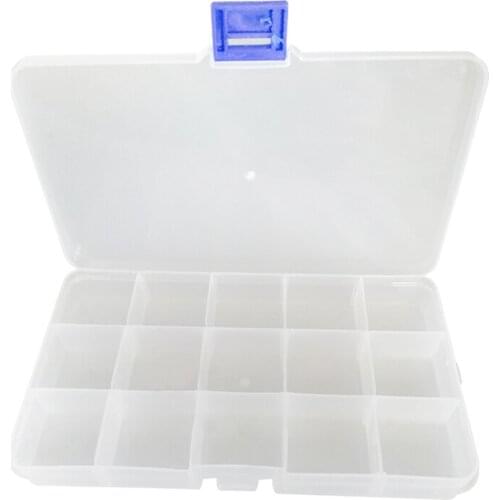 15/25/30 Slots Empty Bobbins Spools Box for Sewing Machine Bobbin Case Covers Sewing Crafts Plastic Case Storage Box
