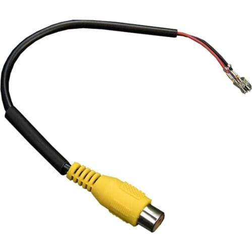 Harness Adapter for Peugeot C5/3008/4008 Rear View Camera Video Input Harness for in-Dash Radio Wire Harness AV Plug to Display