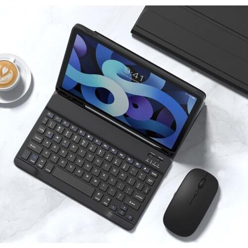 Xaiomi Mijia For IPad Air 2 3 4 Pro 11 10.5 In 9.7 In Case With Mouse Keyboard Case Generation Case With Pencil Holder