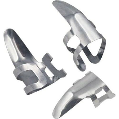 3 Pcs Guitar Parts Guitar Finger Pick Plectrums Slide Stainless Steel For Banjo Ukulele