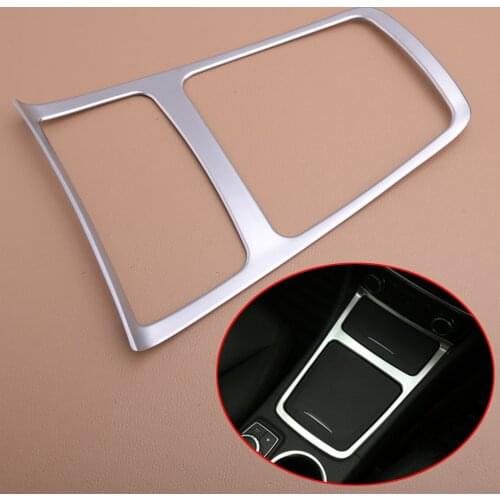 Chrome Centre Console Gear Shift Panel Frame Cover Trim Fit for Mercedes Benz CLA GLA A Class W117 C117 W176 2013-2015 2016 2017