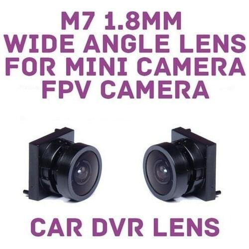 M7 1.8MM HD 5.0Megapixel Lens Wide Viewing Angle 170Degree Mini Fisheye Lens FPV Camera Racing Camera Drones Lens