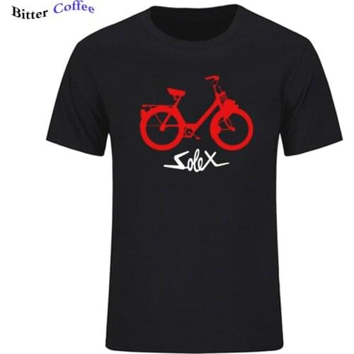 Hot Sale NEW Mens funny Solex printing T Shirt Short Sleeve O neck Cotton Men Fashion T-Shirt Plus size XS- 3XL