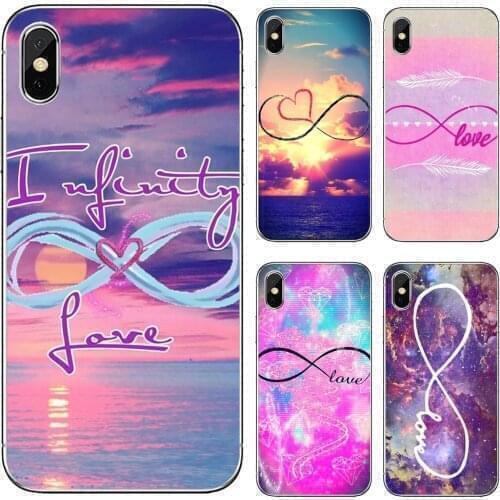 For Huawei P30 P40 P20 P7 P8 P9 P10 Lite Plus Pro 2015 2016 2017 Mini Infinity-logo-love Soft Bag Case