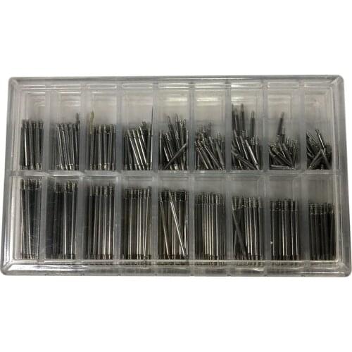 360PCS Professional Boxed Lugs Watch Band Spring Strap Link Pin Remover Set Stainless Watch Wrist Bands Repair Kit
