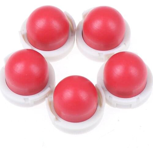 New 5 Pcs Red Carburetors Oil Primer Bulb Pump Cup For Briggs /Stratton