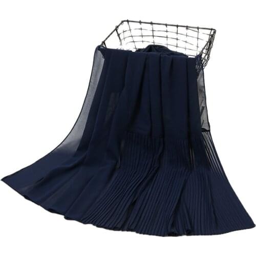 New Design Brand Scarf Fashion Crinkle Patchwork Bubble Chiffon Shawls Spring Autumn Wrap Hijabs Lady Pashmina Foulards Bandana