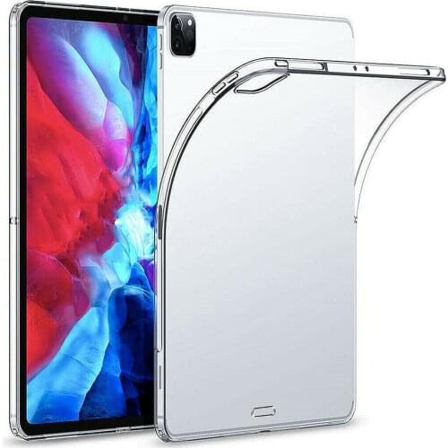 Transparent TPU Case for iPad Pro 12.9 2021 5th Generation A2378 A2461 Tablet Cover Accessories for iPad Pro 12.9 2020 2018