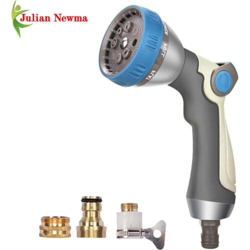 Garden Water Gun Hose Nozzle Manguera Para Jardin Water Jet For Cleanning Irrigation High Pressure Car Washer Sprayer