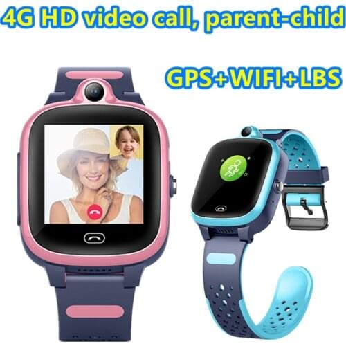 4G+GPS+ WIFI+LBS Tracker Baby Watch Phone Watch Waterproof SOS Video Call For Children Anti Lost Monitor Kids Smart Watch