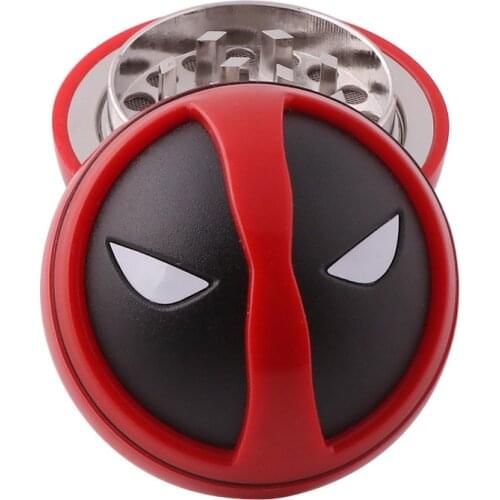 Creative quality Tobacco Herb Grinder Weed Metal Zinc Alloy Smoke Tobacco Crusher Herbal Pipe Accessories