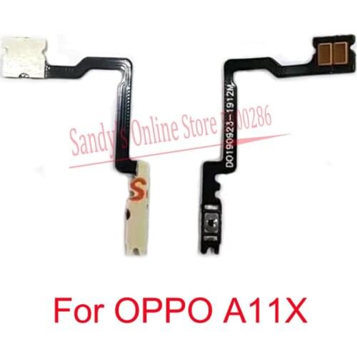 Power ON OFF Switch Side Button Flex Cable For Oppo A11X Power Key Button Flex Cable Replacement Repair Parts