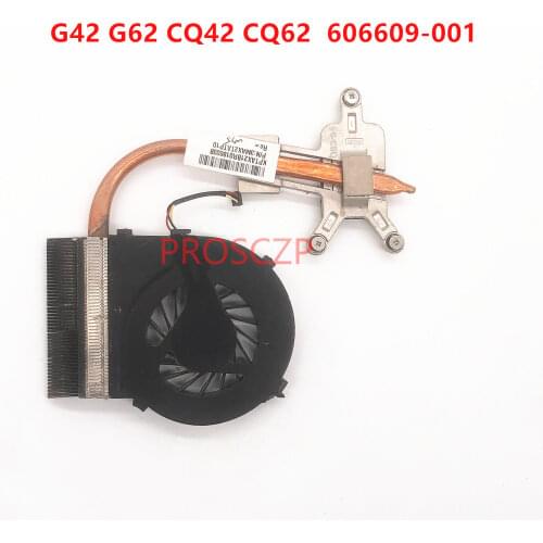 High quality for HP G42 G62 CQ42 CQ62 Laptop 606609-001 3MAX2TATP10 Cooling Fan Heatsink Cooler radiator